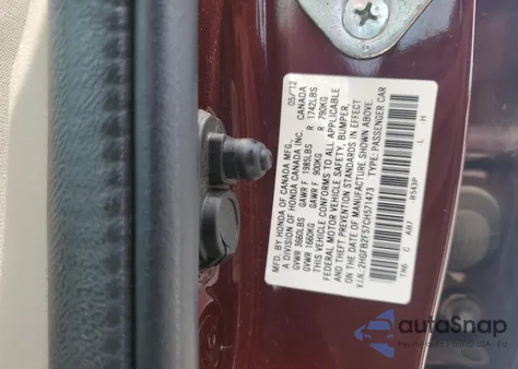 2012 Honda Civic Lx from USA, damaged, VIN 2HGFB2F57CH571473